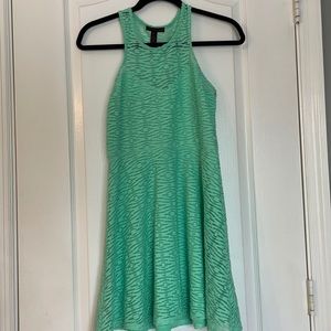 Fun teal dress